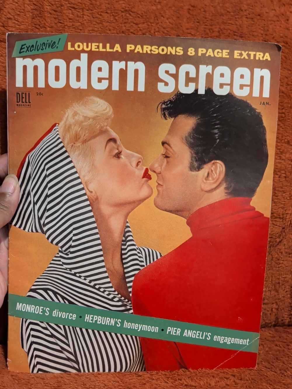 Modern Screen Vintage Magazine (  JAN. 1955 )